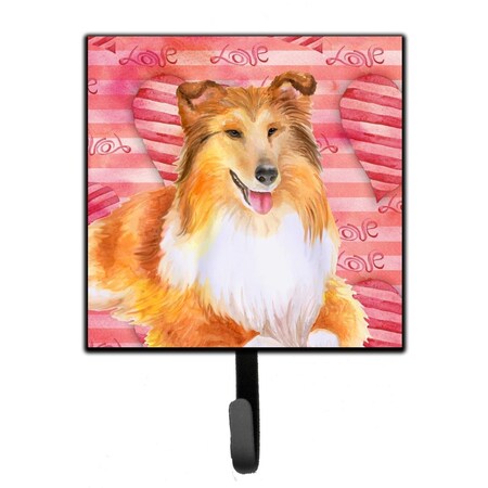 Carolines Treasures Sheltie Love Leash or Key Holder BB9807SH4
